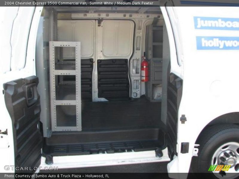 Summit White / Medium Dark Pewter 2004 Chevrolet Express 3500 Commercial Van