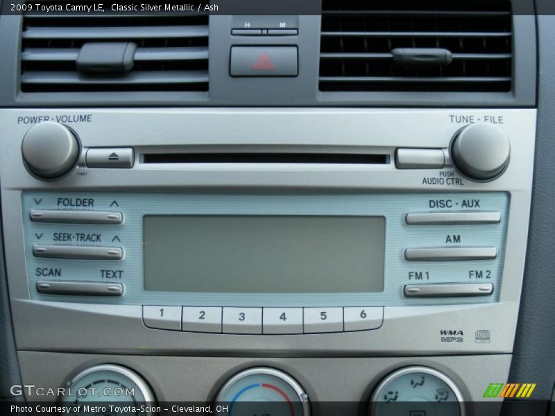 Classic Silver Metallic / Ash 2009 Toyota Camry LE