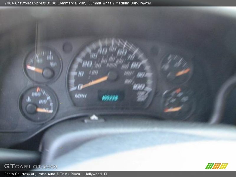 Summit White / Medium Dark Pewter 2004 Chevrolet Express 3500 Commercial Van