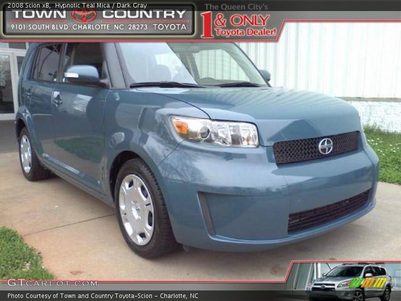 Hypnotic Teal Mica / Dark Gray 2008 Scion xB