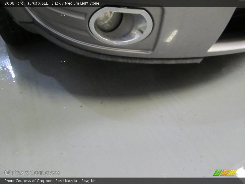 Black / Medium Light Stone 2008 Ford Taurus X SEL