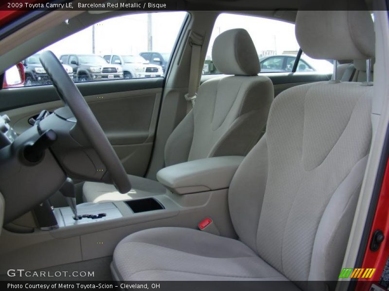Barcelona Red Metallic / Bisque 2009 Toyota Camry LE