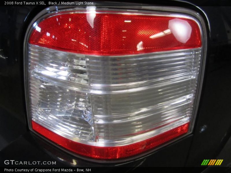 Black / Medium Light Stone 2008 Ford Taurus X SEL