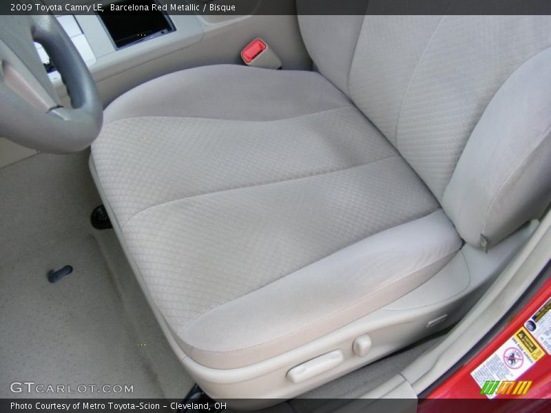 Barcelona Red Metallic / Bisque 2009 Toyota Camry LE