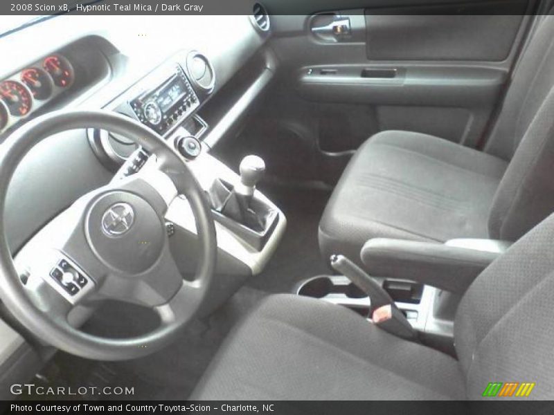  2008 xB  Dark Gray Interior