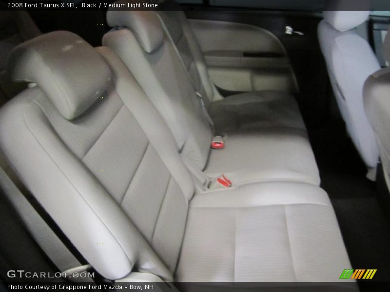 Black / Medium Light Stone 2008 Ford Taurus X SEL