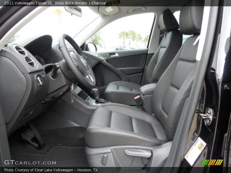  2011 Tiguan SE Charcoal Interior