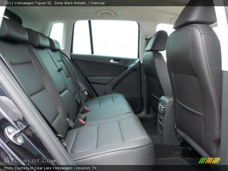 Deep Black Metallic / Charcoal 2011 Volkswagen Tiguan SE