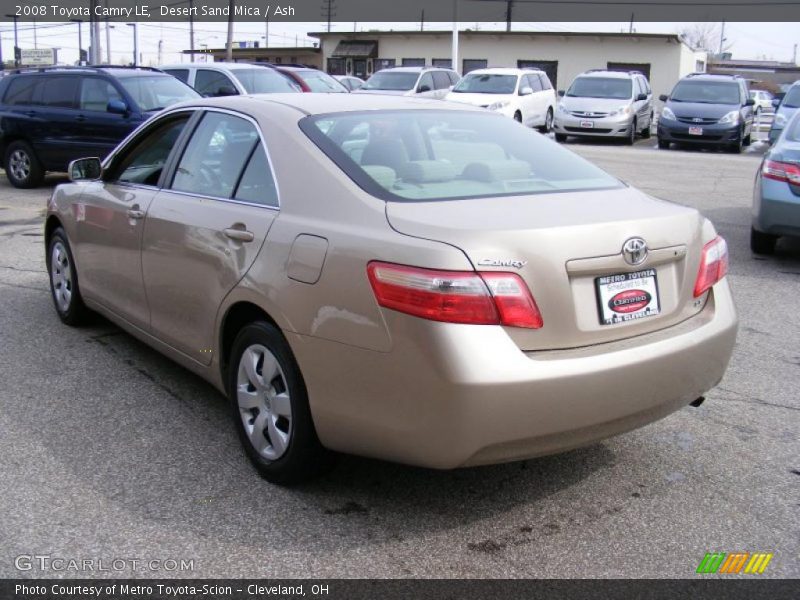 Desert Sand Mica / Ash 2008 Toyota Camry LE