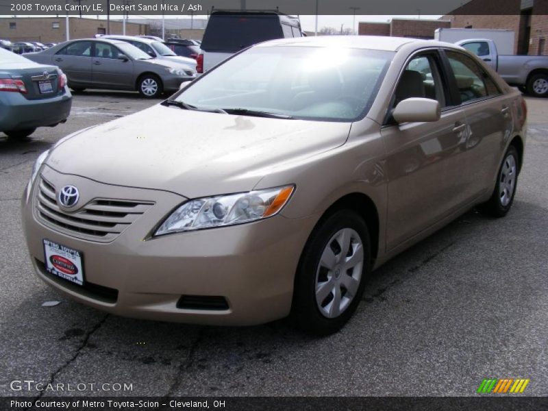 Desert Sand Mica / Ash 2008 Toyota Camry LE