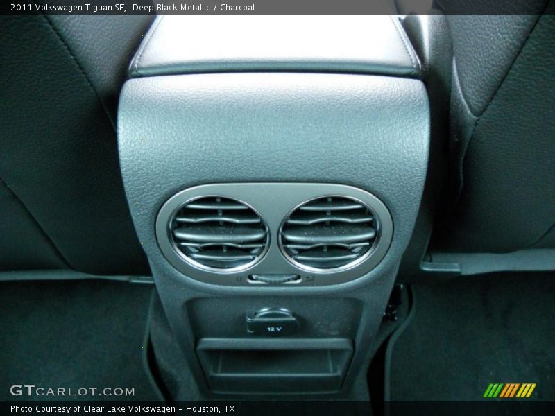 Deep Black Metallic / Charcoal 2011 Volkswagen Tiguan SE