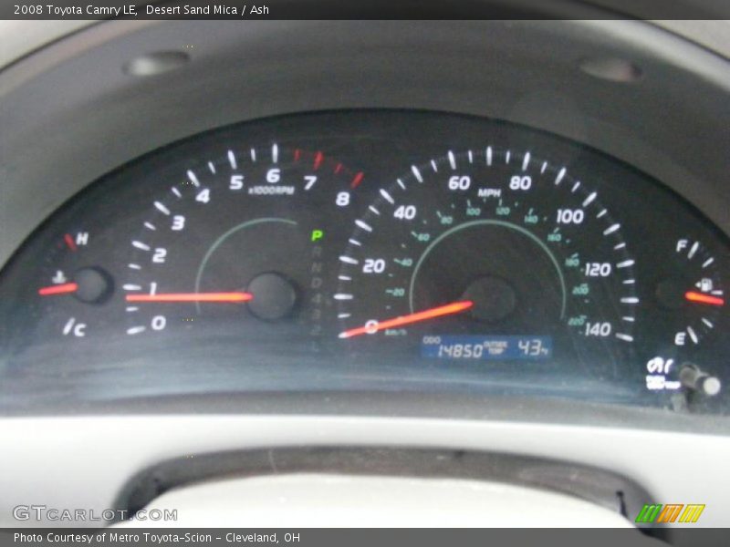 Desert Sand Mica / Ash 2008 Toyota Camry LE