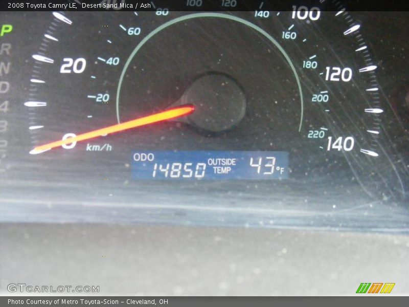 Desert Sand Mica / Ash 2008 Toyota Camry LE
