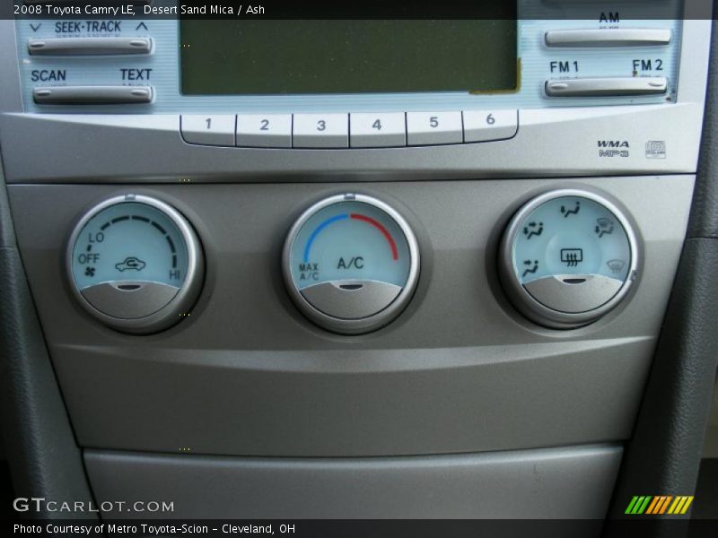 Desert Sand Mica / Ash 2008 Toyota Camry LE