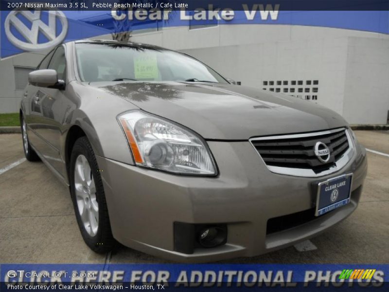 Pebble Beach Metallic / Cafe Latte 2007 Nissan Maxima 3.5 SL