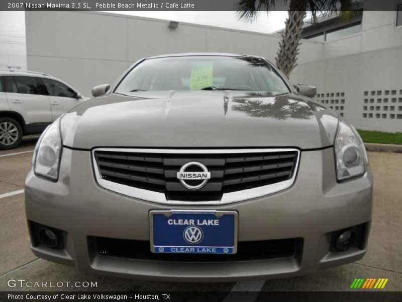 Pebble Beach Metallic / Cafe Latte 2007 Nissan Maxima 3.5 SL