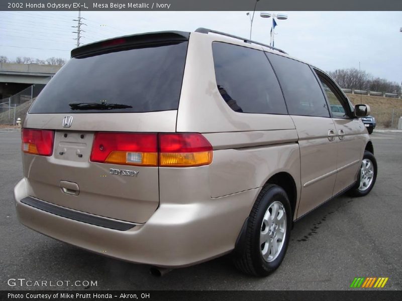 Mesa Beige Metallic / Ivory 2002 Honda Odyssey EX-L