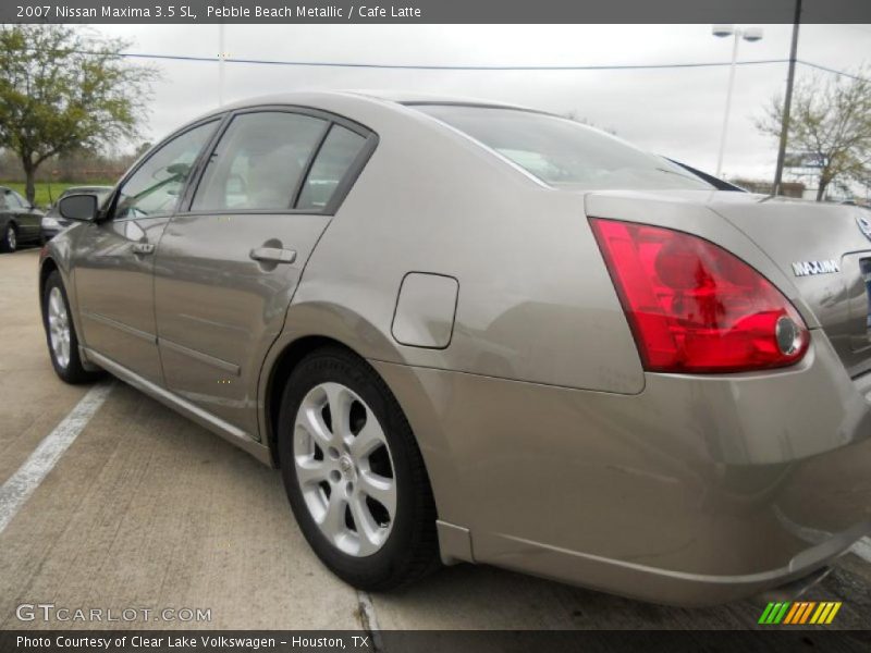 Pebble Beach Metallic / Cafe Latte 2007 Nissan Maxima 3.5 SL