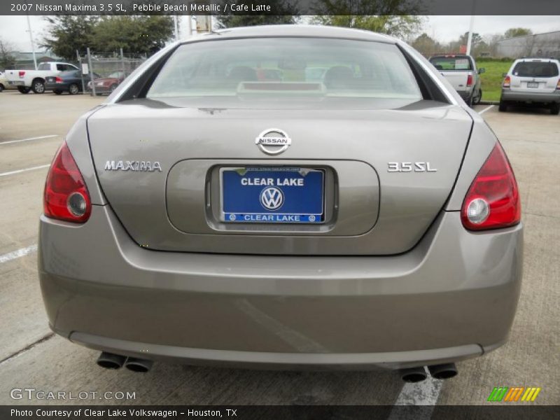 Pebble Beach Metallic / Cafe Latte 2007 Nissan Maxima 3.5 SL