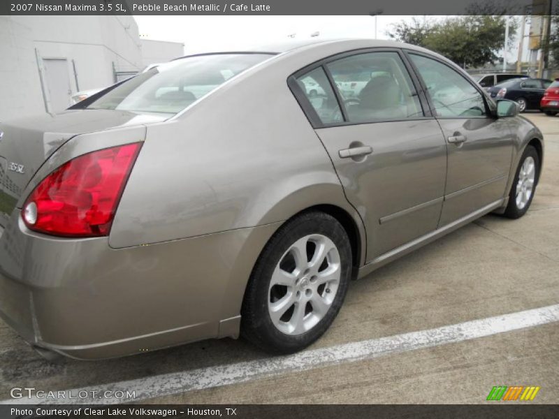 Pebble Beach Metallic / Cafe Latte 2007 Nissan Maxima 3.5 SL