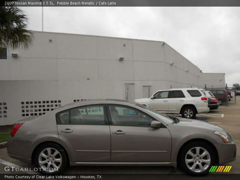 Pebble Beach Metallic / Cafe Latte 2007 Nissan Maxima 3.5 SL