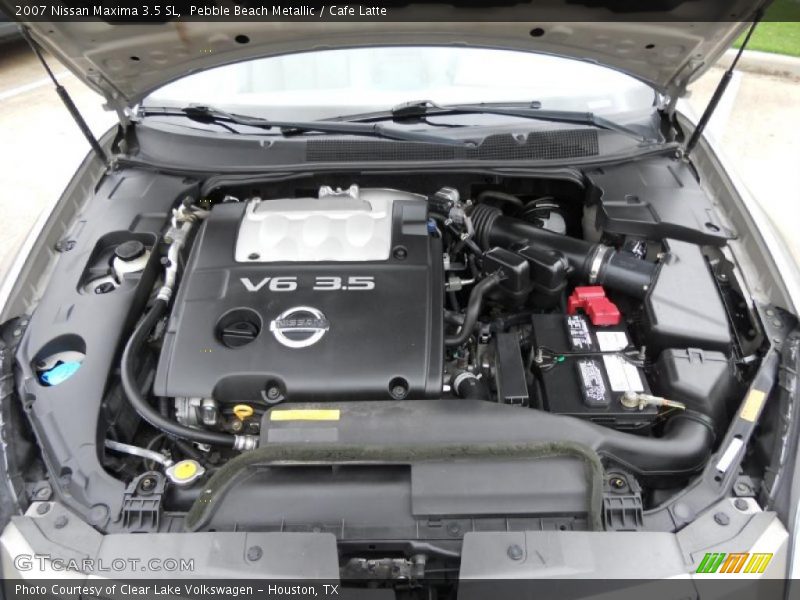 Pebble Beach Metallic / Cafe Latte 2007 Nissan Maxima 3.5 SL