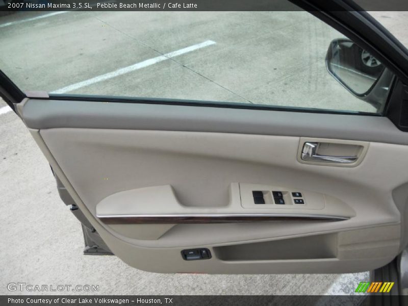 Pebble Beach Metallic / Cafe Latte 2007 Nissan Maxima 3.5 SL