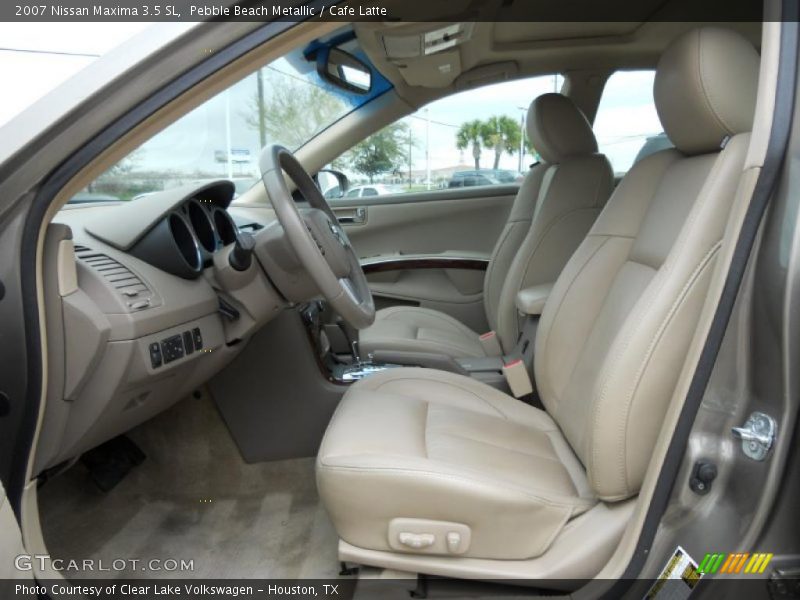 Pebble Beach Metallic / Cafe Latte 2007 Nissan Maxima 3.5 SL