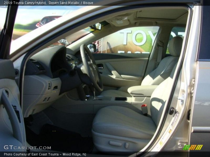 Desert Sand Metallic / Bisque 2009 Toyota Camry Hybrid