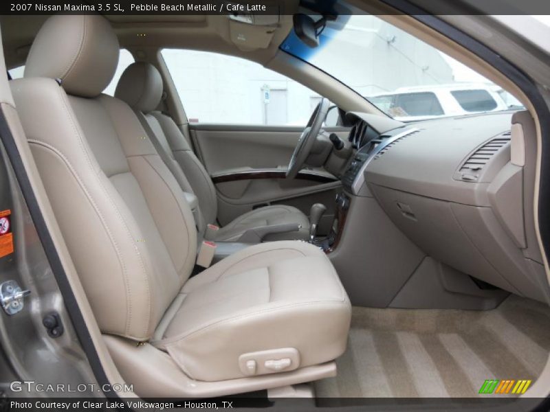 Pebble Beach Metallic / Cafe Latte 2007 Nissan Maxima 3.5 SL
