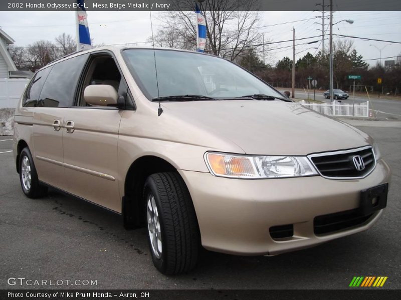 Mesa Beige Metallic / Ivory 2002 Honda Odyssey EX-L