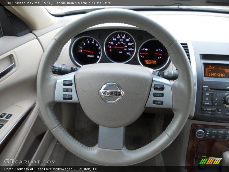 Pebble Beach Metallic / Cafe Latte 2007 Nissan Maxima 3.5 SL