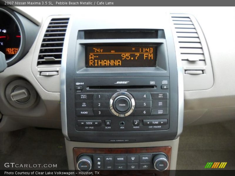 Pebble Beach Metallic / Cafe Latte 2007 Nissan Maxima 3.5 SL