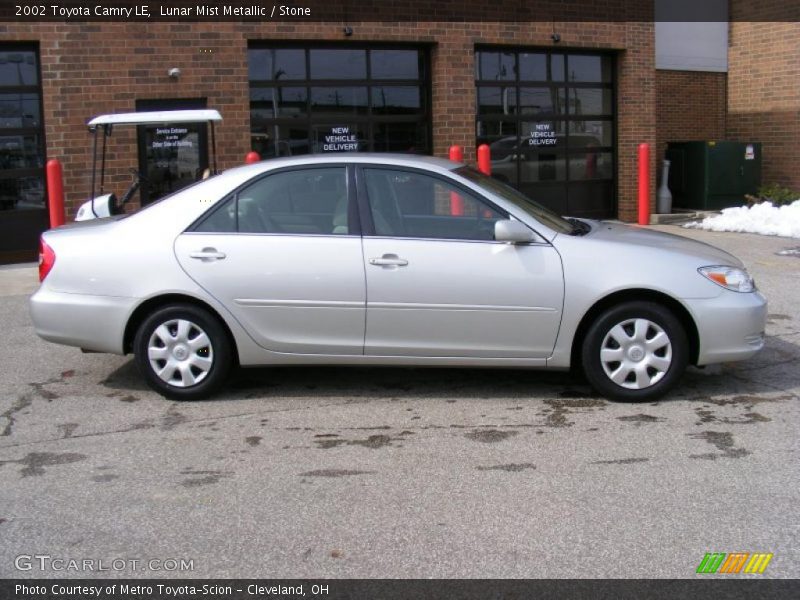 Lunar Mist Metallic / Stone 2002 Toyota Camry LE