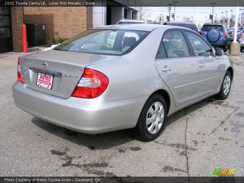 Lunar Mist Metallic / Stone 2002 Toyota Camry LE