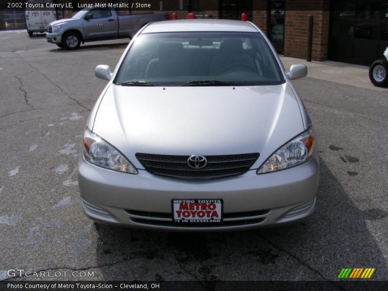 Lunar Mist Metallic / Stone 2002 Toyota Camry LE