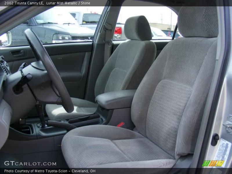 Lunar Mist Metallic / Stone 2002 Toyota Camry LE
