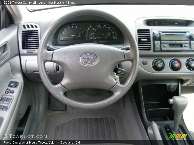 Lunar Mist Metallic / Stone 2002 Toyota Camry LE