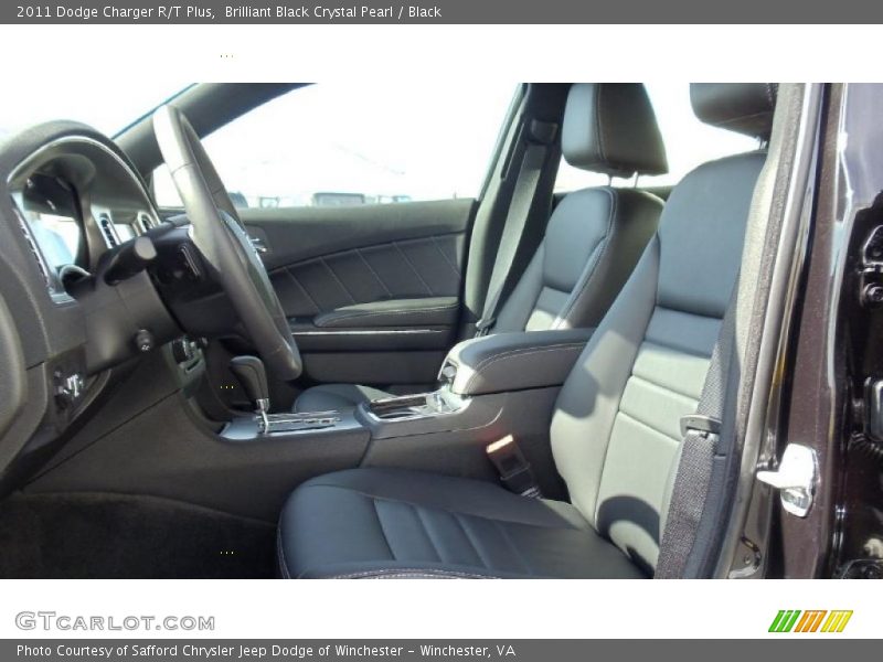  2011 Charger R/T Plus Black Interior