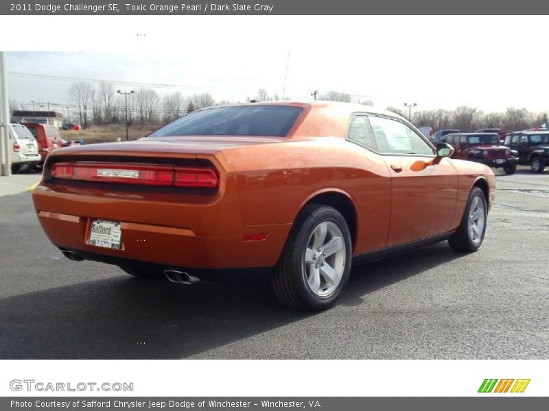  2011 Challenger SE Toxic Orange Pearl