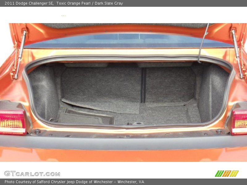  2011 Challenger SE Trunk