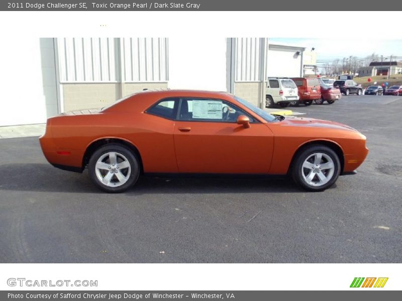  2011 Challenger SE Toxic Orange Pearl