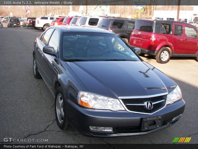 Anthracite Metallic / Ebony 2003 Acura TL 3.2
