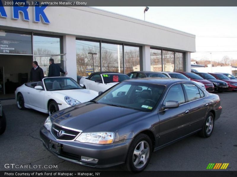 Anthracite Metallic / Ebony 2003 Acura TL 3.2