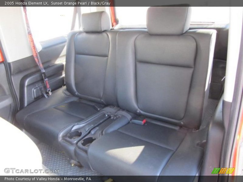 Sunset Orange Pearl / Black/Gray 2005 Honda Element LX