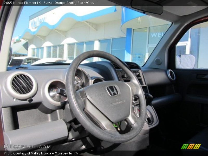 Sunset Orange Pearl / Black/Gray 2005 Honda Element LX