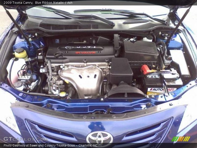 Blue Ribbon Metallic / Ash 2009 Toyota Camry