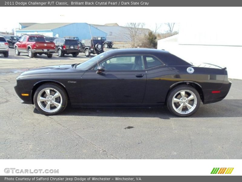  2011 Challenger R/T Classic Brilliant Black Crystal Pearl
