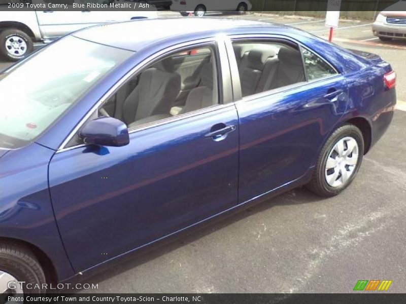 Blue Ribbon Metallic / Ash 2009 Toyota Camry