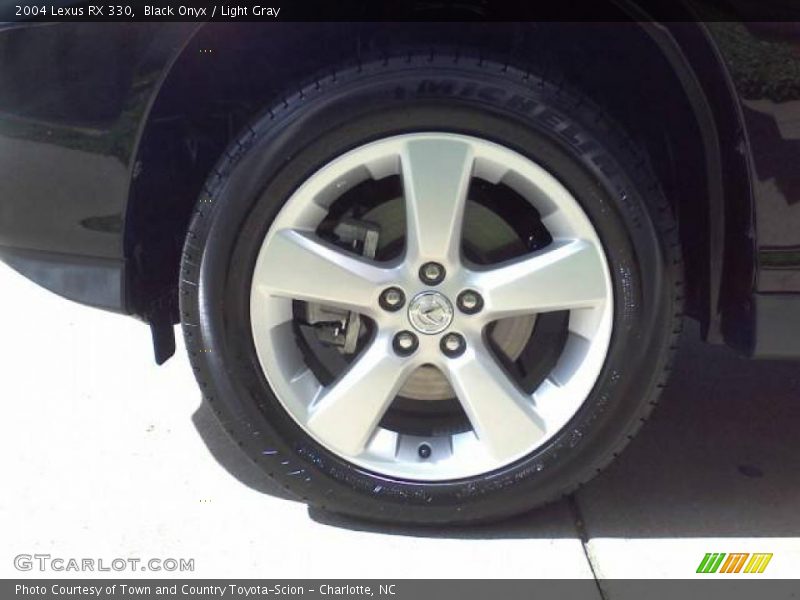 Black Onyx / Light Gray 2004 Lexus RX 330